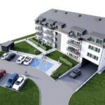 Końskie. Wizualizacja budynków mieszkalnych SIM SMS. / Źródło: simsms-inwestycje.pl