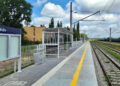 Zmodernizowany przystanek kolejowy w miejscowości Nida / źródło: PKP PLK