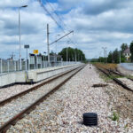 Zmodernizowany przystanek kolejowy w miejscowości Stawiany Pińczowskie / źródło: PKP PLK