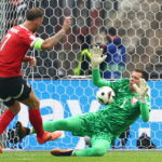 21.06.2024. Berlin, Niemcy. Piłkarskie mistrzostwa Europy. Mecz Polska - Austria. / Fot. HANNIBAL HANSCHKE - PAP/EPA.