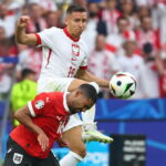 21.06.2024. Berlin, Niemcy. Piłkarskie mistrzostwa Europy. Mecz Polska - Austria. / Fot. HANNIBAL HANSCHKE - PAP/EPA.