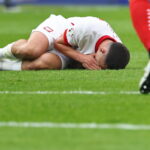 21.06.2024. Berlin, Niemcy. Piłkarskie mistrzostwa Europy. Mecz Polska - Austria. / Fot. HANNIBAL HANSCHKE - PAP/EPA.