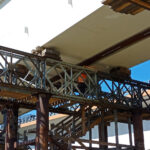 Prace na moście w Sandomierzu / Fot. GDDKiA