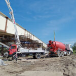 Prace na moście w Sandomierzu / Fot. GDDKiA