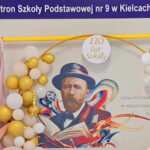 07.06.2024. Kielce. 110. jubileusz powstania Szkoły Podstawowej nr 9 im. Alfreda Dygasińskiego w Kielcach. Odsłonięcie pamiątkowego muralu / Fot. Aleksandra Kwaśniewska - Radio Kielce