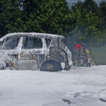 18.06.2024. Parszów. Akcja gaśnicza / Fot. Kpt. Piotr Gałązka, PSP