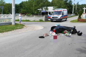 26.06.2024. Staszów. Wypadek / Fot. KPP STASZÓW