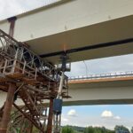 Przebudowa mostu na Wiśle w Sandomierzu / źródło: GDDKiA