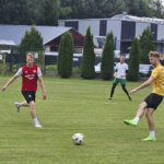 W Połańcu testowano nowych zawodników - Radio Kielce 04.07.2024. Czarni Połaniec zorganizowali test mecz na stadionie przy ulicy Sportowej / Fot. Maciej Makuła - Radio Kielce