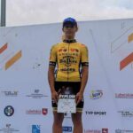 Kraśnik. 30. Ogólnopolska Olimpiada Młodzieży w kolarstwie. Na zdjęciu: Piotr Soczomski / Fot. arch. pryw.