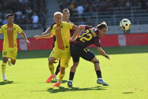 20.07.2024. Szczecin, Mecz 1. kolejki piłkarskiej ekstraklasy Pogoń Szczecin - Korona Kielce. / Fot. Marcin Bielecki - PAP