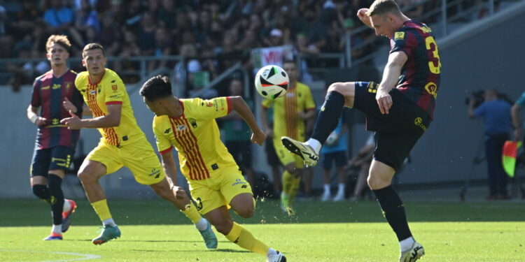 20.07.2024. Szczecin, Mecz 1. kolejki piłkarskiej ekstraklasy Pogoń Szczecin - Korona Kielce. / Fot. Marcin Bielecki - PAP