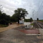 11.07.2024. Ćmielów. Skutki burz i ulewnych deszczy / źródło: PSP Ostrowiec