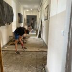 Sandomierz. Remont II Liceum Ogólnokształcącego / Fot. Grażyna Szlęzak - Radio Kielce