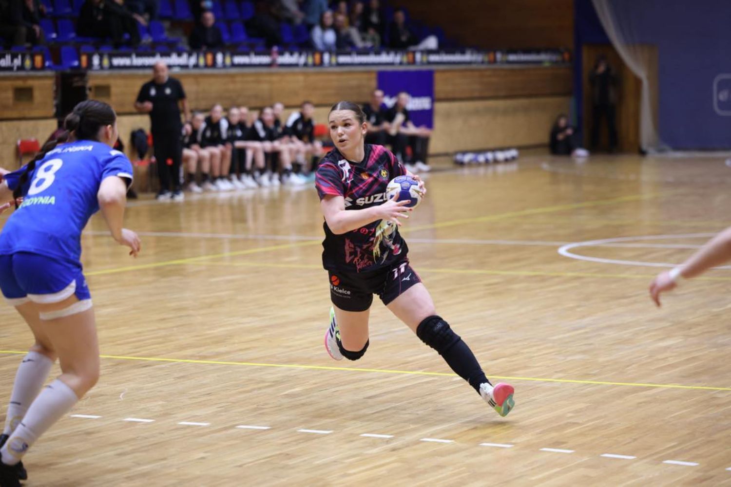 Na zdjęciu: Nikola Leśniak / Fot. Suzuki Korona Handball