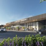 Centrum handlowe przy ul. Ściegiennego w Kielcach - wizualizacja / źródło: PropertyNews.pl