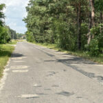 Droga powiatowa Ostrów-Wolica / źródło: checiny.pl