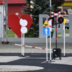 Miasteczko Ruchu Drogowego na daleszyckim rynku / źródło: Urząd Miasta i Gminy Daleszyce - Facebook