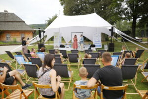 07.07.2024. Ciekoty. Spotkanie z Marcinem Koziołem / Fot. Wiktor Taszłow - Radio Kielce