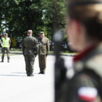 21.07.2024. Kielce. Przysięga wojskowa ochotników 10. Świętokrzyskiej Brygady Obrony Terytorialnej / Fot. Wiktor Taszłow - Radio Kielce