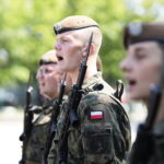 21.07.2024. Kielce. Przysięga wojskowa ochotników 10. Świętokrzyskiej Brygady Obrony Terytorialnej / Fot. Wiktor Taszłow - Radio Kielce