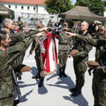 21.07.2024. Kielce. Przysięga wojskowa ochotników 10. Świętokrzyskiej Brygady Obrony Terytorialnej / Fot. Wiktor Taszłow - Radio Kielce