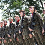21.07.2024. Kielce. Przysięga wojskowa ochotników 10. Świętokrzyskiej Brygady Obrony Terytorialnej / Fot. Wiktor Taszłow - Radio Kielce