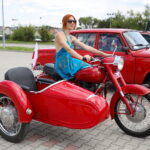 21.07.2024. Chęciny. Motopiknik oldtimerów. / Fot. Wiktor Taszłow - Radio Kielce