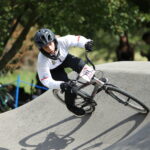 21.07.2024. Kielce. Zawodu na torze w pumptracku. / Fot. Wiktor Taszłow - Radio Kielce