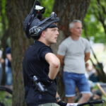 21.07.2024. Kielce. Zawodu na torze w pumptracku. / Fot. Wiktor Taszłow - Radio Kielce