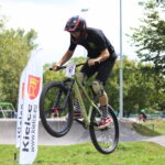 21.07.2024. Kielce. Zawodu na torze w pumptracku. / Fot. Wiktor Taszłow - Radio Kielce
