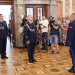 24.07.2024. Kielce. Uroczysta zbiórka z okazji obchodów Święta Policji / Fot. Wiktor Taszłow - Radio Kielce