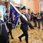 24.07.2024. Kielce. Uroczysta zbiórka z okazji obchodów Święta Policji / Fot. Wiktor Taszłow - Radio Kielce