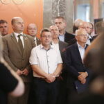 24.07.2024. Kielce. Uroczysta zbiórka z okazji obchodów Święta Policji / Fot. Wiktor Taszłow - Radio Kielce