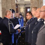 24.07.2024. Kielce. Uroczysta zbiórka z okazji obchodów Święta Policji / Fot. Wiktor Taszłow - Radio Kielce