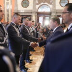 24.07.2024. Kielce. Uroczysta zbiórka z okazji obchodów Święta Policji / Fot. Wiktor Taszłow - Radio Kielce