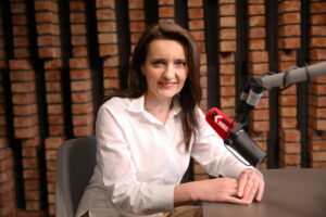 29.07.2024 Rozmowa Dnia. Na zdjęciu: Marzena Okła-Drewnowicz, minister ds. polityki senioralnej / Fot. Wiktor Taszłow - Radio Kielce