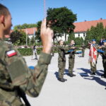 06.07.2024. Kielce. Centrum Przygotowań do Misji Zagranicznych w Kielcach. Przysięga wojskowa / Fot. Wiktor Taszłow - Radio Kielce