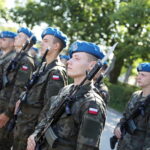 06.07.2024. Kielce. Centrum Przygotowań do Misji Zagranicznych w Kielcach. Przysięga wojskowa / Fot. Wiktor Taszłow - Radio Kielce