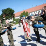 06.07.2024. Kielce. Centrum Przygotowań do Misji Zagranicznych w Kielcach. Przysięga wojskowa / Fot. Wiktor Taszłow - Radio Kielce