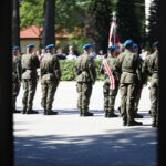 06.07.2024. Kielce. Centrum Przygotowań do Misji Zagranicznych w Kielcach. Przysięga wojskowa / Fot. Wiktor Taszłow - Radio Kielce