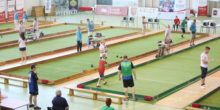 06.07.2024. Kielce. 7. Ogólnopolski Mityng Lekkoatletyczny oraz 6. Ogólnopolski Turniej Bocce / Fot. Wiktor Taszłow - Radio Kielce