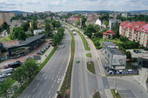 08.07.2024. Kielce. Aleja Solidarności od alei Tysiąclecia Państwa Polskiego do skrzyżowania z ulicą Niską / Fot. Jarosław Kubalski - Radio Kielce