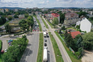 08.07.2024. Kielce. Aleja Solidarności od alei Tysiąclecia Państwa Polskiego do skrzyżowania z ulicą Niską / Fot. Jarosław Kubalski - Radio Kielce