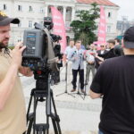 Lider Nowej Lewicy broni szybkiej kolei w Świętokrzyskiem i zapowiada ukaranie władz Prawa i Sprawiedliwości - Radio Kielce