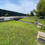 Kielce. Os. Bocianek. Miejsce planowanego parkingu / Fot. Wiktor Taszłow - Radio Kielce