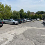 Kielce. Kieleckie Centrum Kultury. Miejsce planowanego parkingu / Fot. Wiktor Taszłow - Radio Kielce