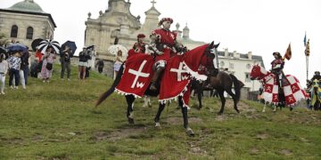 28.07.2024. Święty Krzyż. Widowisko historyczne „Opowieść jako żywa...” / Fot. Jarosław Kubalski - Radio Kielce
