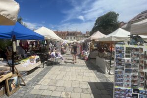 06.07.2024. Sandomierz. Jarmark Jagielloński / Fot. Grażyna Szlęzak - Radio Kielce