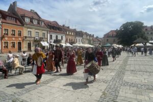 06.07.2024. Sandomierz. Jarmark Jagielloński / Fot. Grażyna Szlęzak - Radio Kielce